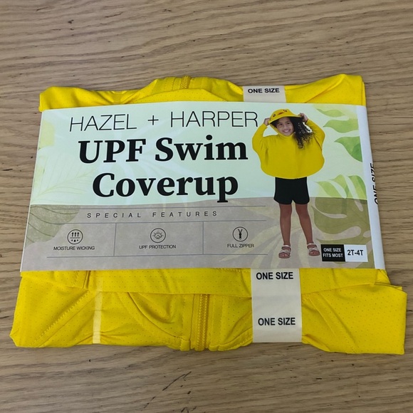 🆕Hazel + Harper UPF Swim Coverup OS 2T-4T🆕 - Picture 6 of 9